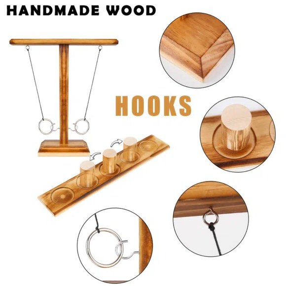 Ring Toss Game, Ring Toss With Shot Ladder - Picture 3 of 3